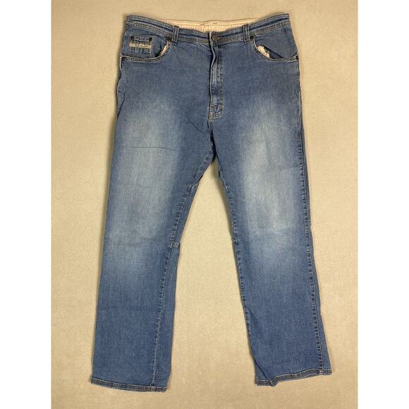 Prana Jeans‎ Mens Extra Large Blue Straight Leg Relaxed Fit Adult XL - Picture 1 of 12